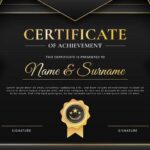 Download Certificate Graduation Template for free