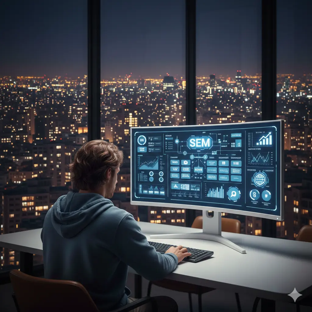 SEM and analytics strategy by a premium digital marketing consultant in Calicut